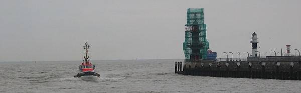 Einfahrt Alte Schleuse Brunsbüttel