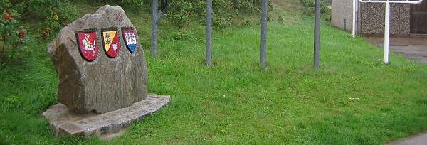 Das Drei-Kreise-Eck in Hohenhörn.