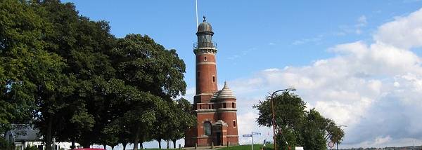 Leuchtturm Holtenau, Kanalende oder -anfang